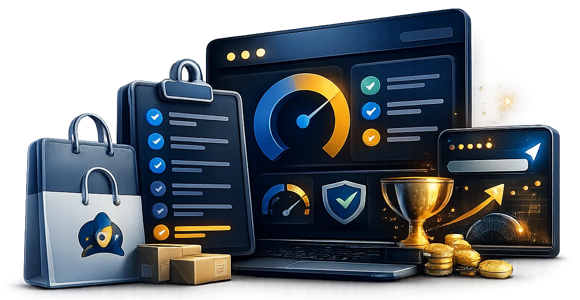 Ads and tracking audit dashboard with conversion data