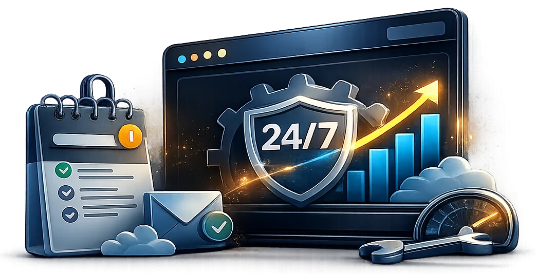 Monthly digital care monitoring and reporting dashboard